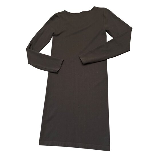 Long-Sleeve Black Dress O/S By Orange Almost Naked Body Con - Picture 4 of 4